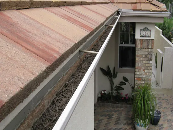 Careful roof cleaning service