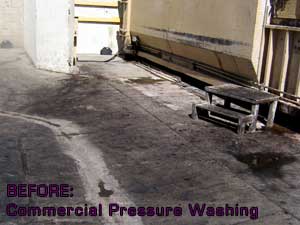 Pressure Washing Commercial